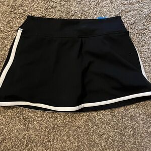 Girl Black Skort
